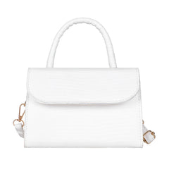 Vintage Lady Flap PU Leather Shoulder Handbag