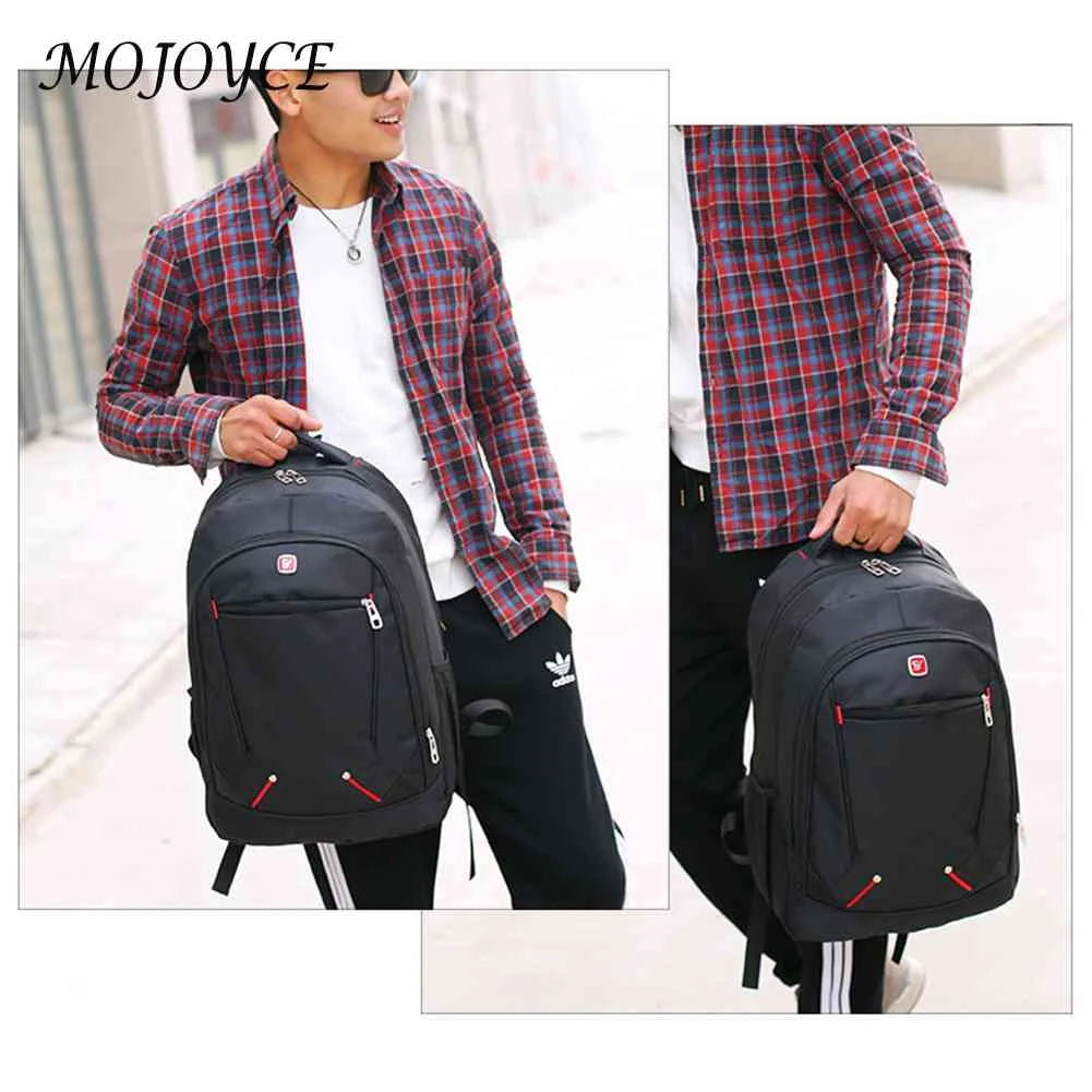 Women Patchwork Solid Computer Backpack Large Capacity Handbags