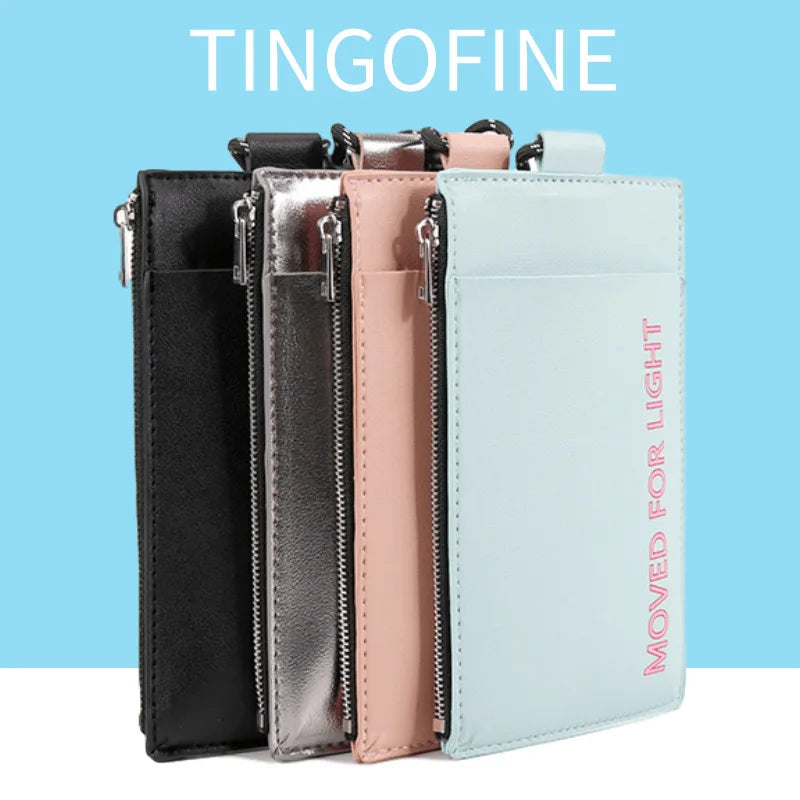 Women Phone Bags Mini Purse Vertical Crossbody PU Shoulder Bags