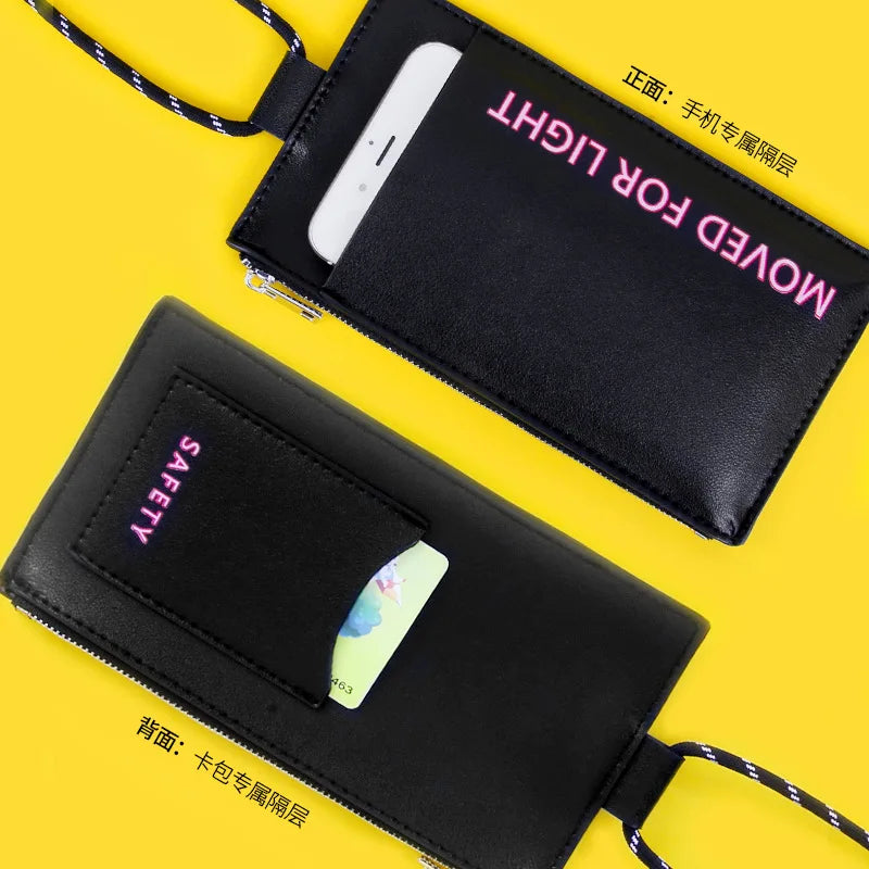 Women Phone Bags Mini Purse Vertical Crossbody PU Shoulder Bags