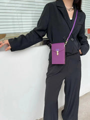 Women Cow Leather Sling Shoulder Bag Purse
