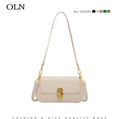 Small Pink Leather Crossbody Bag for Women