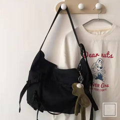 Canvas Tooling Bag Postman Bag Cell Phone Crossbody Shoulder Bag