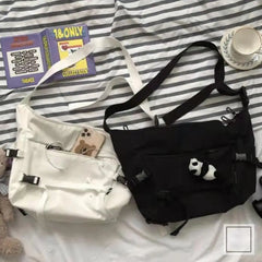 Canvas Tooling Bag Postman Bag Cell Phone Crossbody Shoulder Bag