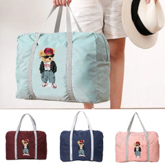 Women Foldable Travel Bag Large Waterproof Handbag Pattern Hot Selling