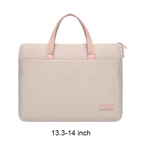Women Portable Shockproof Laptop Briefcases Computer Bag Business Document Tote