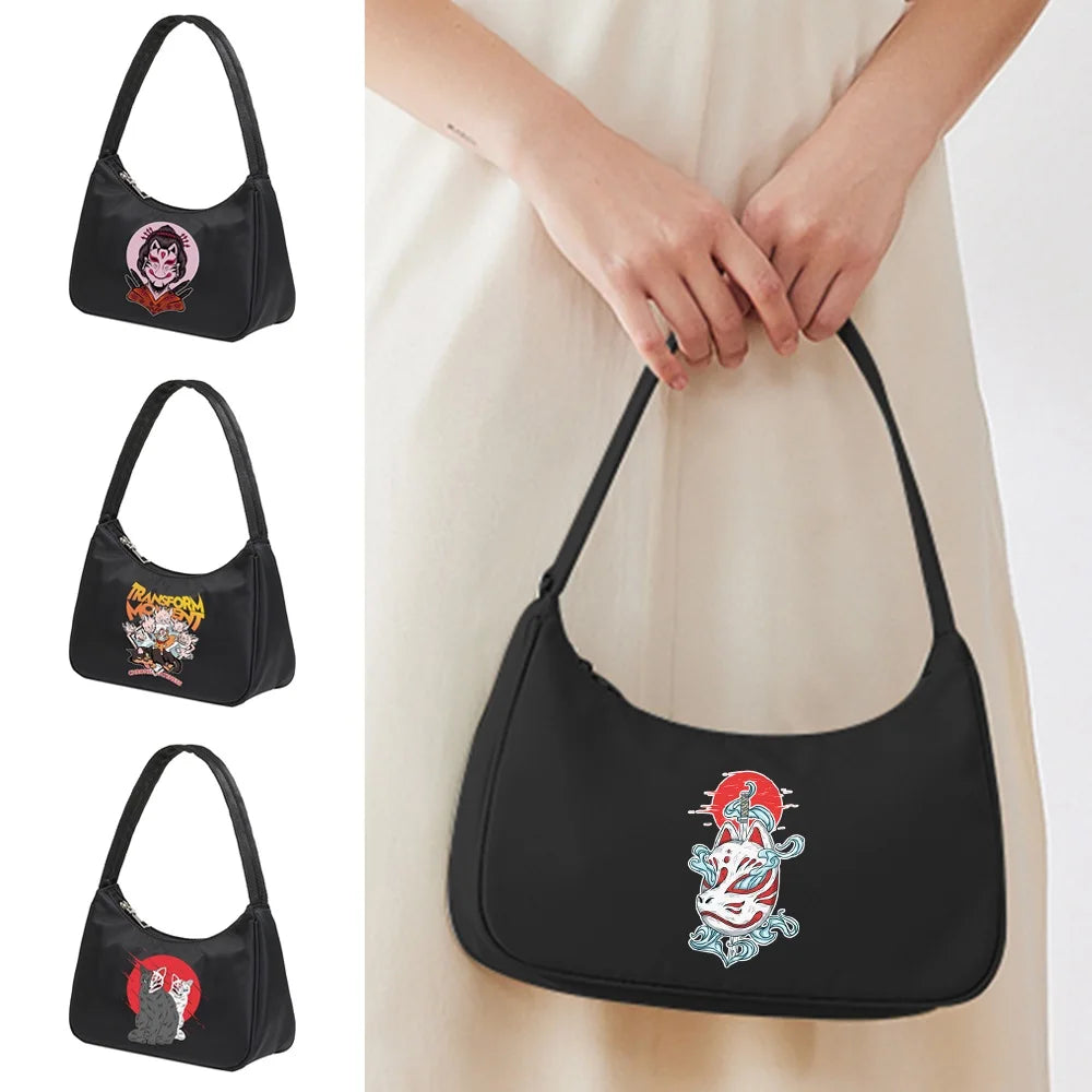 Retro Underarm Bag - Women's Casual Clutch Shoulder Handbag