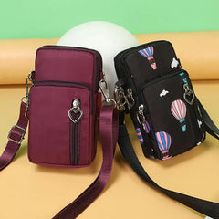 Print Crossbody Phone Bag For Samsung/iPhone/Huawei