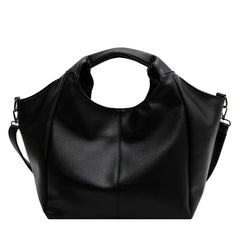 Women Pu Leather Shoulder Messenger Bag Female Large Capacity Crossbody Bucket B