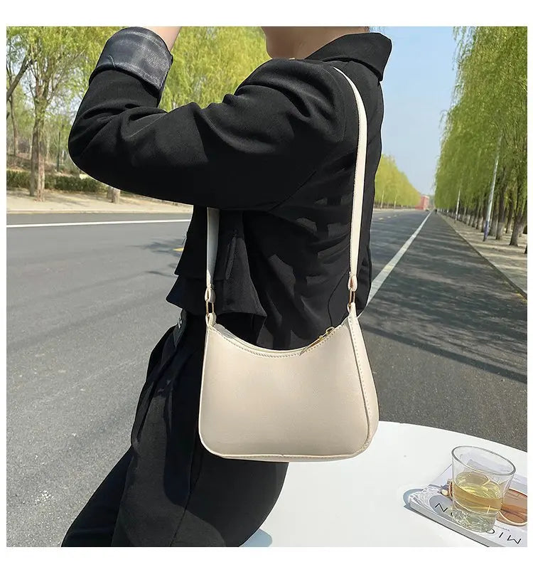 Women PU Leather Shoulder Shopper Bag Crossbody Messenger Bag
