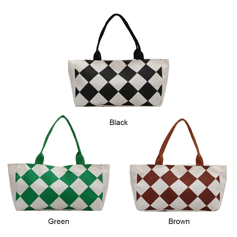 Retro Canvas Handbag Women Shopping Bag Casual Handbags