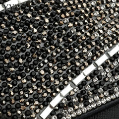 Rhinestone Clutch Purse Envelop Crossbody Bag Evening Party Clutches