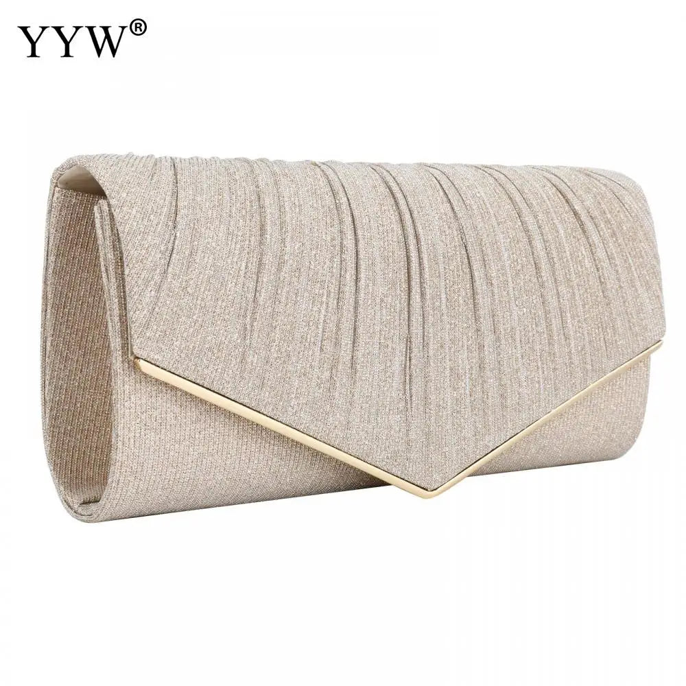 Rhinestone Evening Bag Wedding Purse Envelope Bridal Party Chain Clutch Handbag