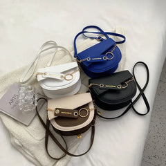 Women Saddle Purses Clutch Handbags Messenger Bags Chain Flap Shoulder Bags