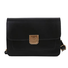 Women Saddle Shoulder Bags Chain Pu Leather Messenger Bags Retro Purse