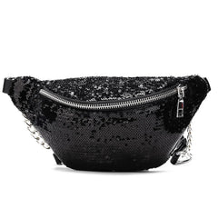 Sequin Fanny Pack Waist Bag Glitter Bum Belts Bags