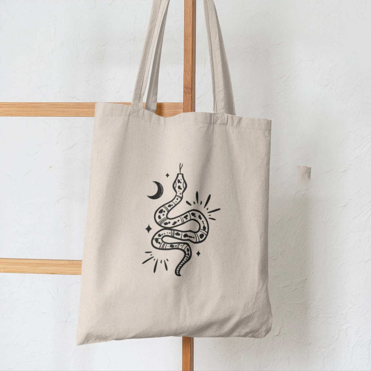 Women Shopper Mason Jar Art Planets Stroke Shopping Canvas Bag