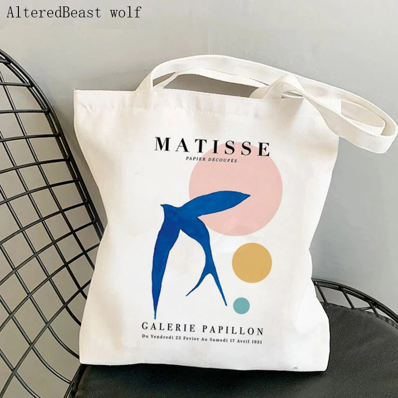 Henri Matisse Full Flower Bag Harajuku Canvas Shopper