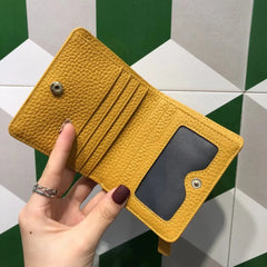 Cow Leather Women Short Wallets 3133