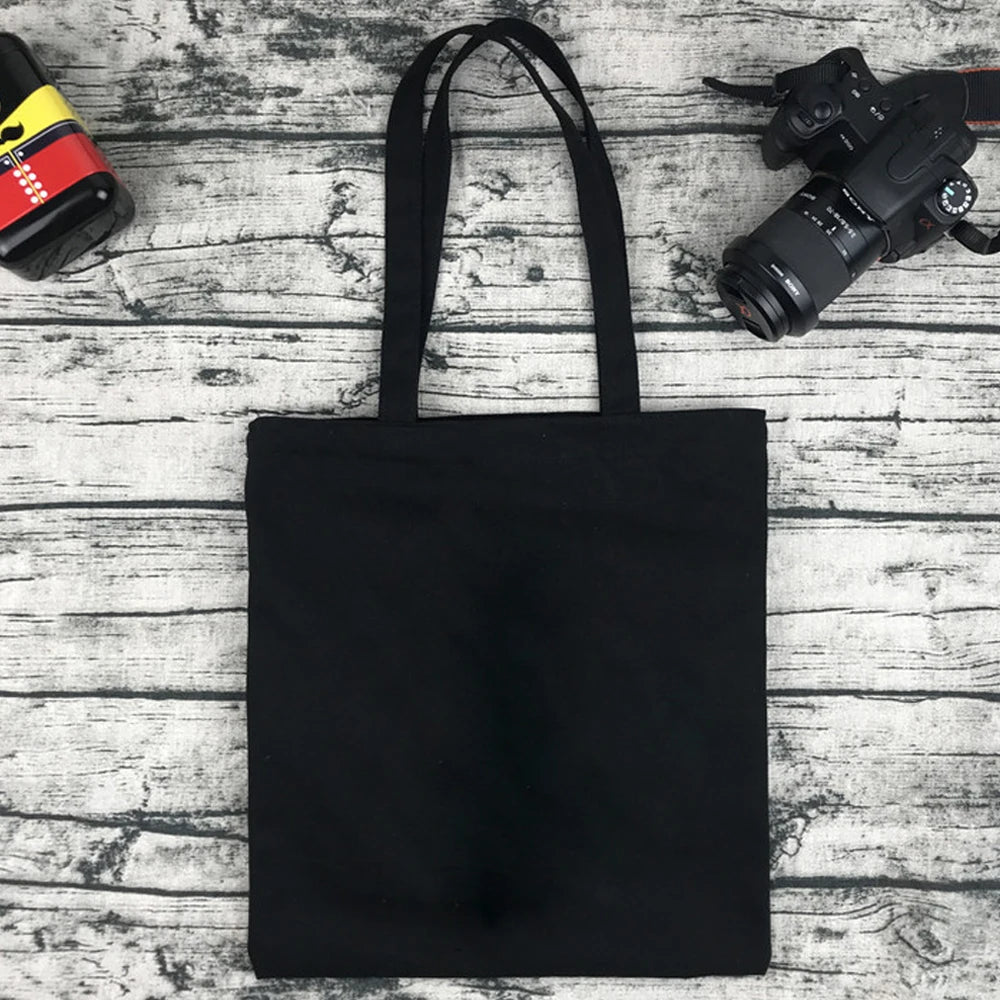 Women Shoulder Bag Canvas Bag Harajuku Shopping Bags Casual Handbags