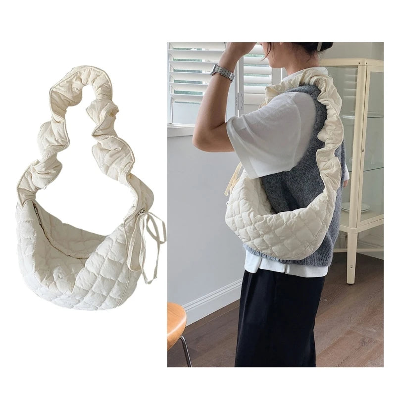 Women Shoulder Bag Casual Tote Outdoor Bag Nylon Handbag Messenger Crossbody