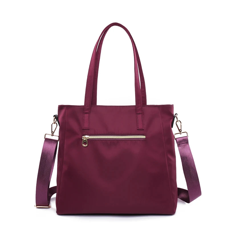 Nylon Waterproof Shoulder Bag High Handbag