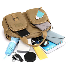 Waterproof Oxford Shoulder Bag Large Capacity Crossbody Handbag
