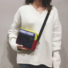 Women Shoulder Bag Canvas Handbag Zipper Messenger Bags