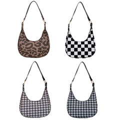 Leopard Printing Shoulder Bag Ladies Handbags PU Leather Messenger Bag