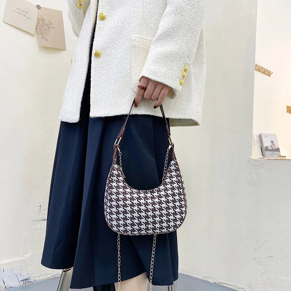 Leopard Printing Shoulder Bag Ladies Handbags PU Leather Messenger Bag