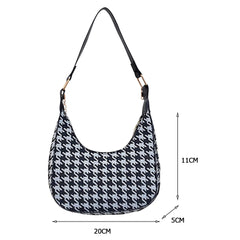 Leopard Printing Shoulder Bag Ladies Handbags PU Leather Messenger Bag