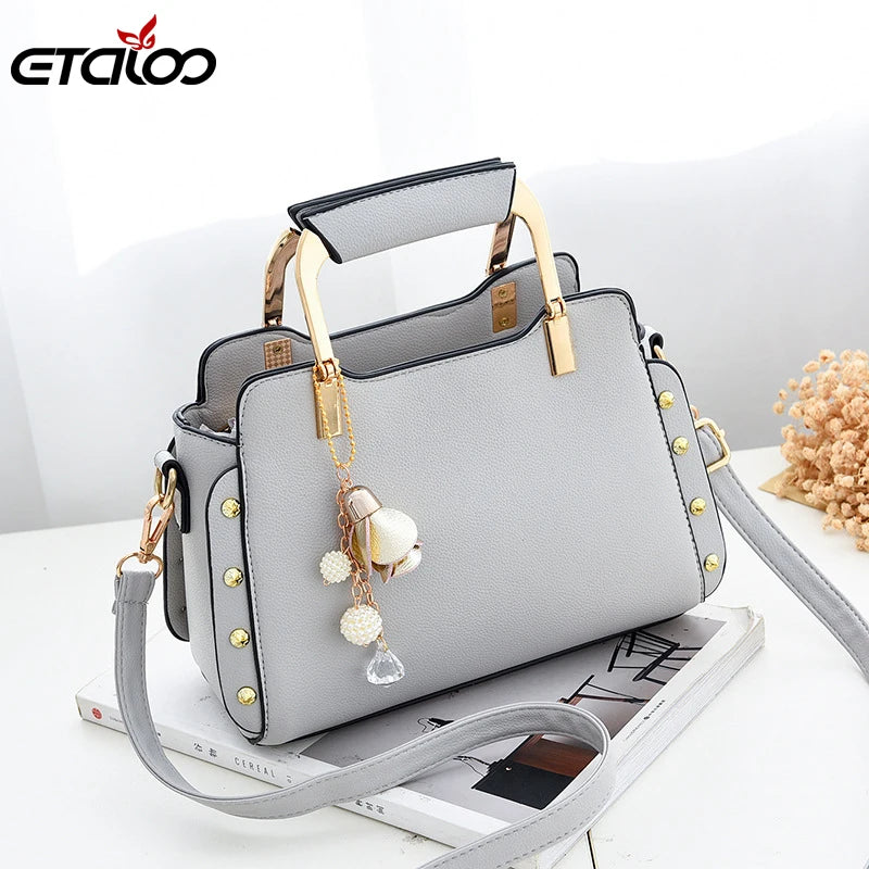 Leather Shoulder Bag Handbag Crossbody Messenger Tote