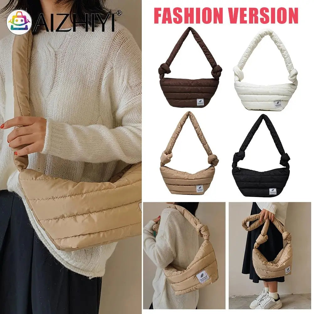 Nylon Crossbody Messenger Bag for Women Shoulder Purse