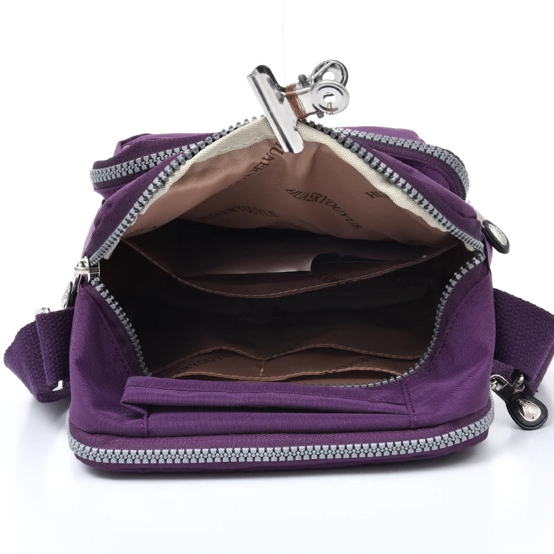 Nylon Small Crossbody Bag Women's Handbag