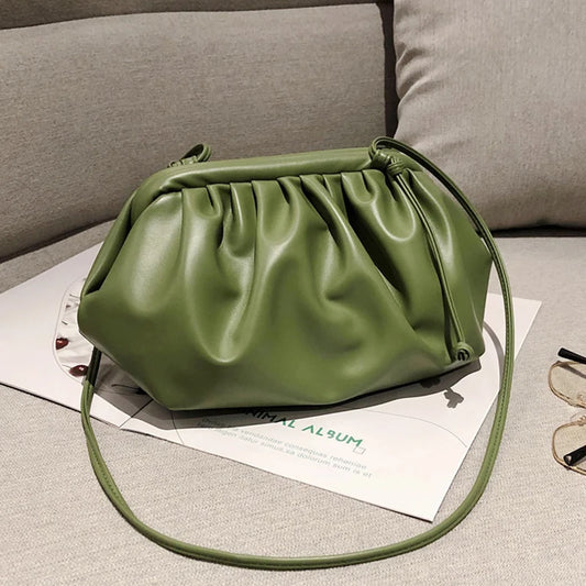 Women Shoulder Bags Crossbody Handbags Tote Black/Green Bolsas