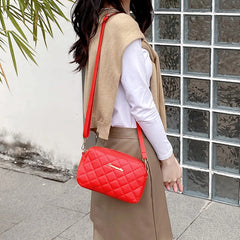 PU Leather Shoulder Bag Top-Handle Women Handbags