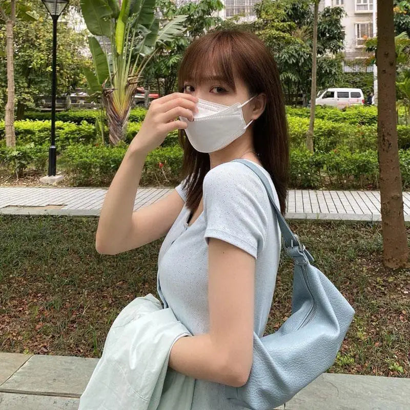 Women Shoulder Bags Soft PU Leather Popular Handbags