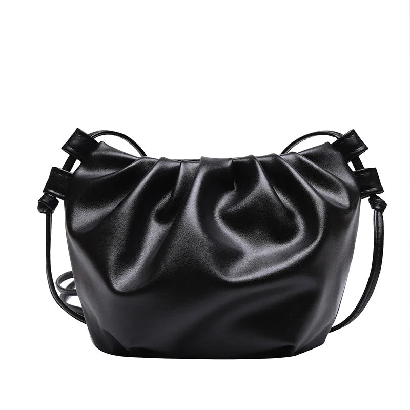 Cloud Shoulder Bag Leather Handbag for Women