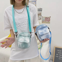 Vintage Canvas Crossbody Bag Women Flap Zipper Small Handbag