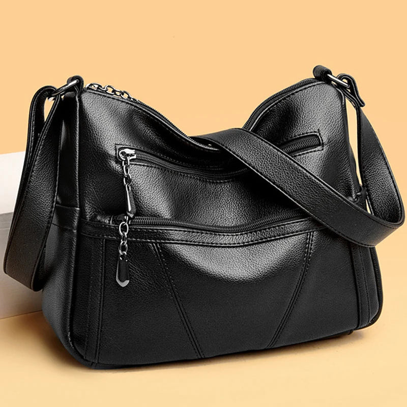 Leather Women Shoulder Bags Crossbody Handbags