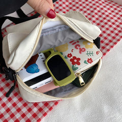 Women Shoulder Bags Letter Backpack Female Nylon Crossbody Bag