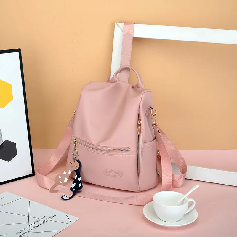 Leather Travel Backpack School Bags for Girls Bagpack 20201