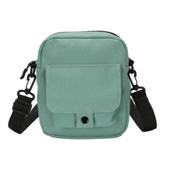 Canvas Shoulder Bag Women Canvas Travel Handbags Solid Color