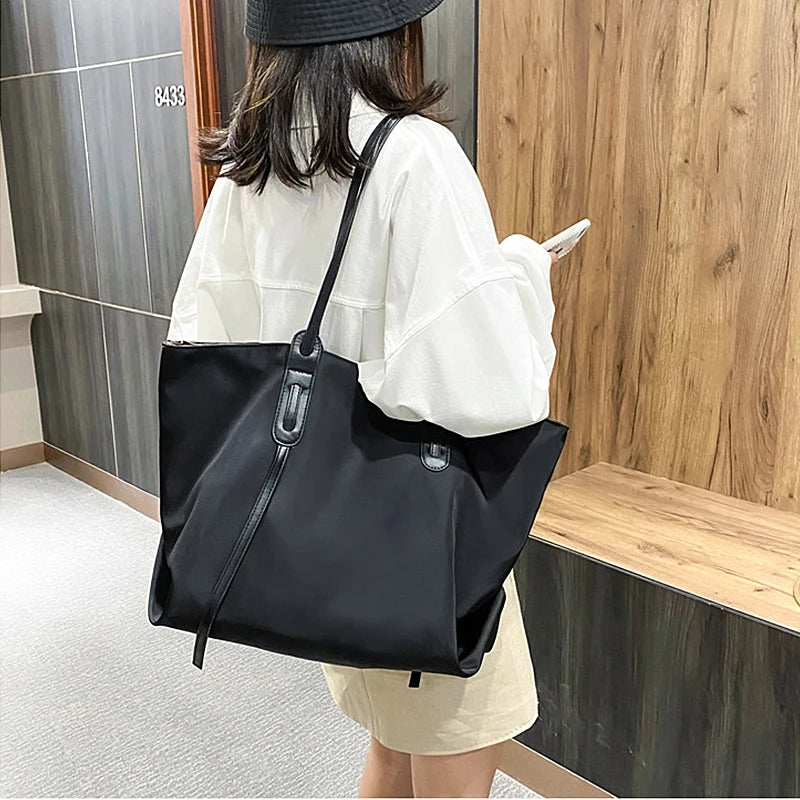 Casual Nylon Shoulder Bags 2-Piece Set for Women