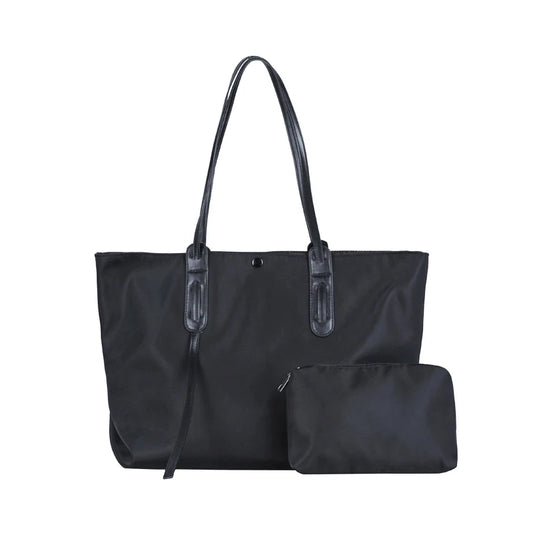 Casual Nylon Shoulder Bags 2-Piece Set for Women