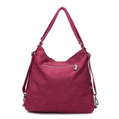 Waterproof Nylon Backpack Handbag Lady Messenger-bag Female Tote