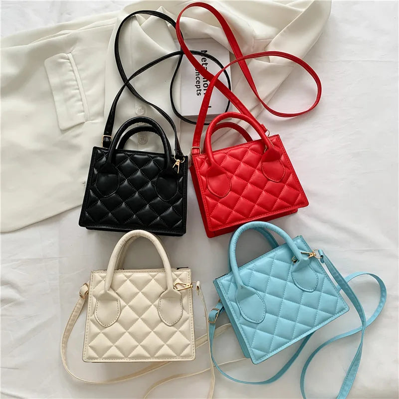 Patent Leather Shoulder Messenger Bag for Women