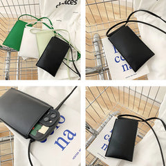 Green Mini Cell Phone Purse Women Shoulder Messenger Bag