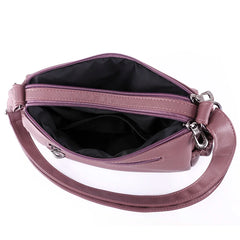 Women Shoulder Messenger Bag Soft PU Leather Multi-function Hobos