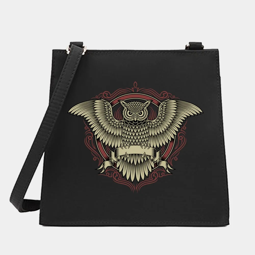 Skull Series Crossbody Tote Bag for Women